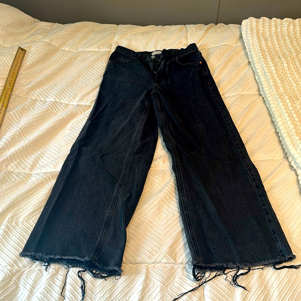 Black PACSUN wide leg jeans